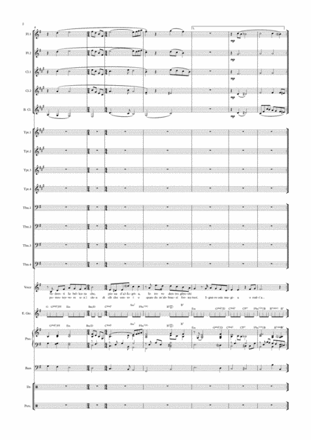 Se Love Theme From Cinema Paradiso Female Vocal With Big Band Key Of G Page 2