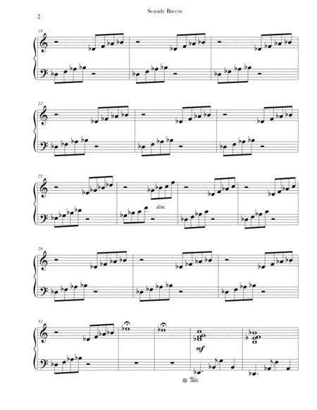 Seaside Breeze Piano Solo Page 2