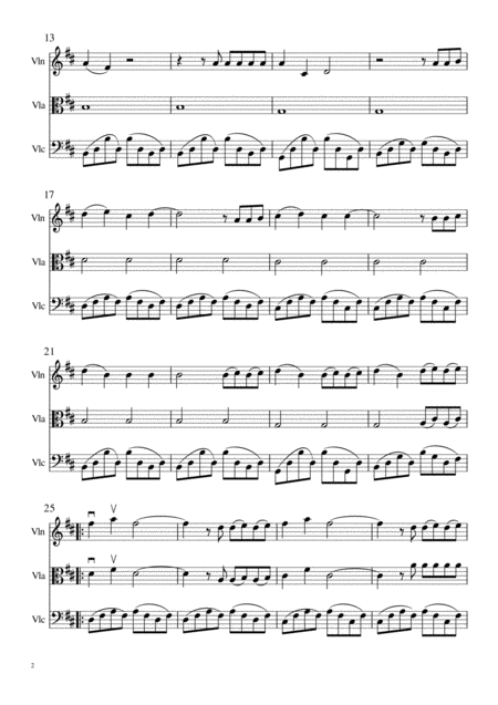 Secrets For Violin Viola Cello Trio Page 2