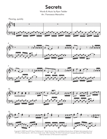 Secrets Intermediate Piano Page 2