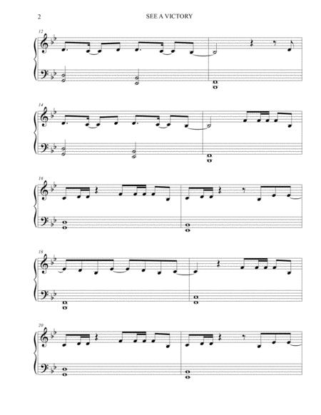 See A Victory Elevation Worship Steven Furtick Sheet Music Easy Piano Page 2