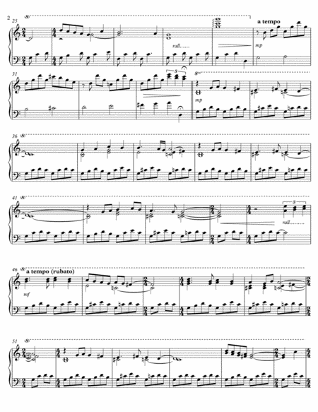 See Amid The Winters Snow A Contemporary Piano Solo Page 2