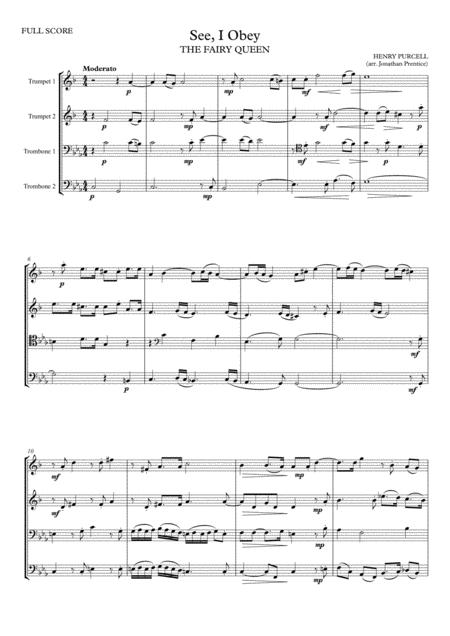 See I Obey Brass Quartet Page 2