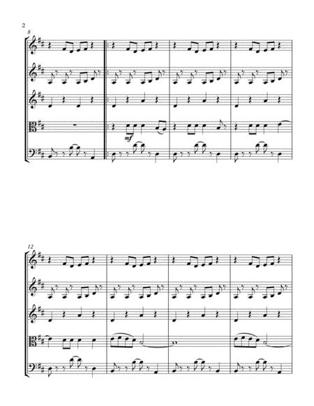 Send My Love To Your New Lover For String Ensemble Page 2