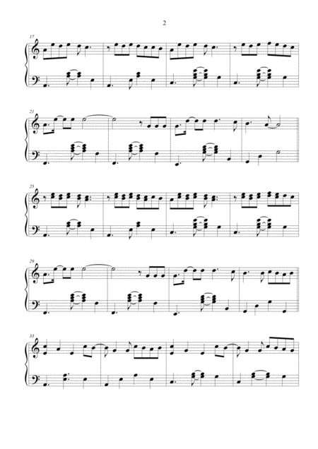 Senorita Mendes Cabello Intermediate Piano Page 2