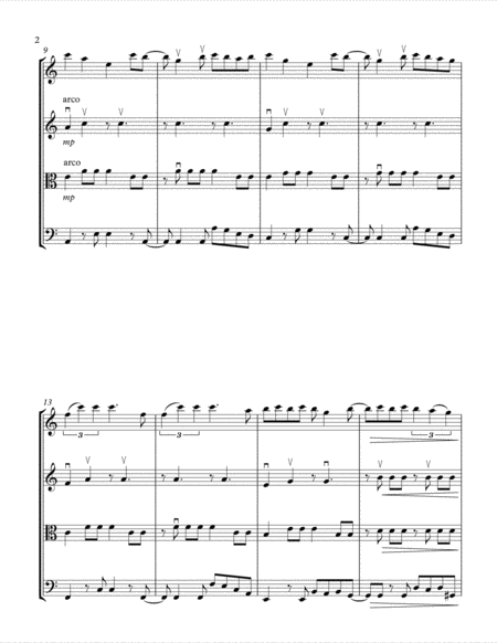 Senorita String Quartet Shawn Mendes Camila Cabello Arr Cellobat Page 2