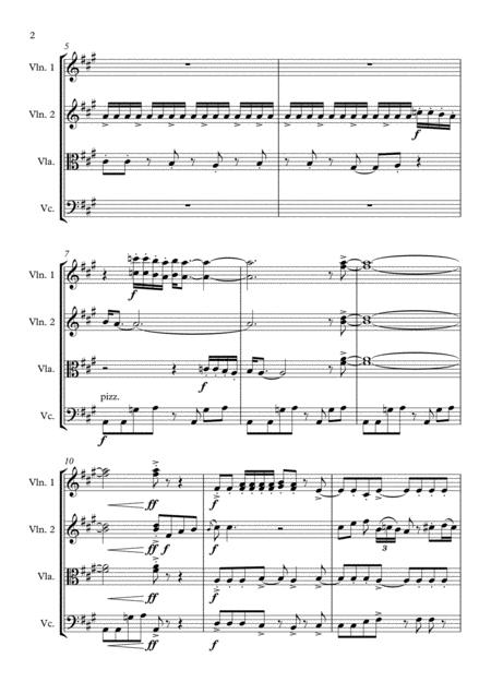 September Earth Wind And Fire Arranged For String Quartet By Greg Eaton Score And Parts Perfect For Gigging Quartets Page 2