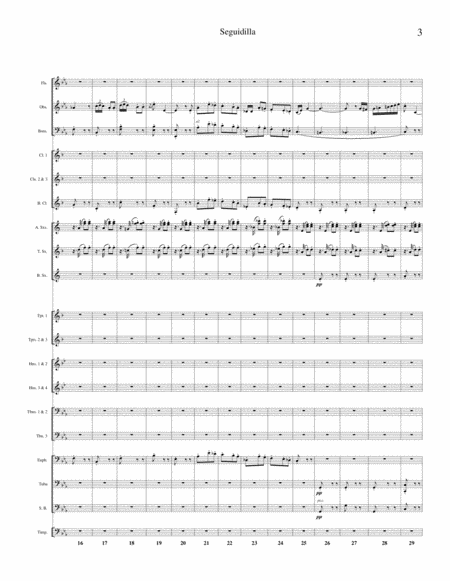 Sequidilla From Carmen Transcribed For Concert Band Page 2