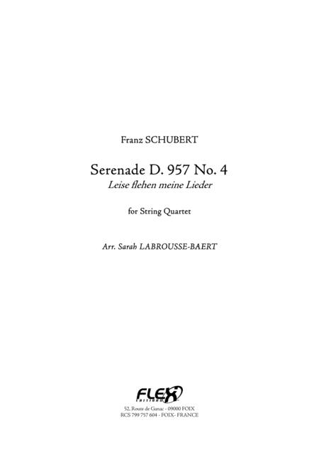 Serenade D 957 No 4 Leise Flehen Meine Lieder Page 2