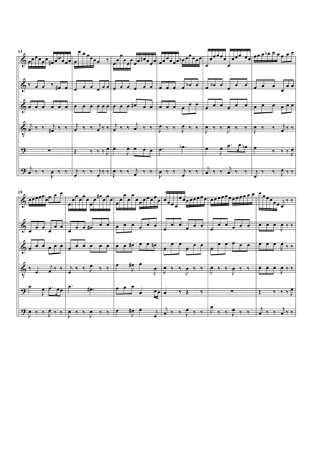 Serenade From Don Giovanni Arrangement For 6 Recorders Page 2