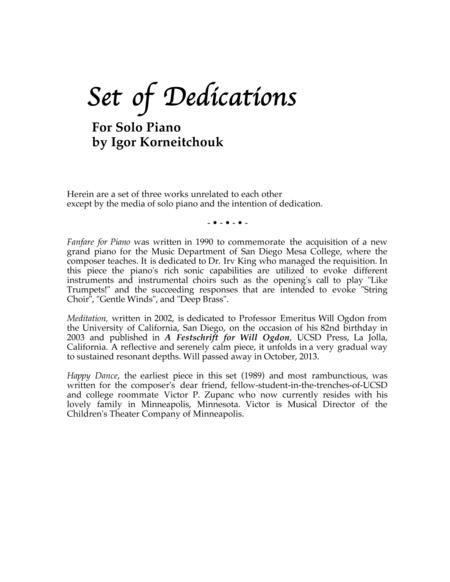 Set Of Dedications Page 2