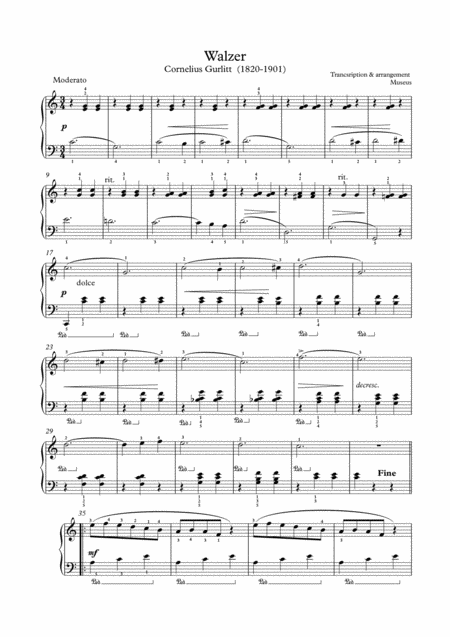 Seven Classical Pieces For Easy Piano Solo Page 2