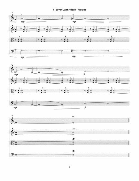 Seven Jazz Pieces 1990 91 Violin 2 Part Page 2