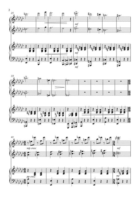 Shadow Waltz Piano Duet Page 2