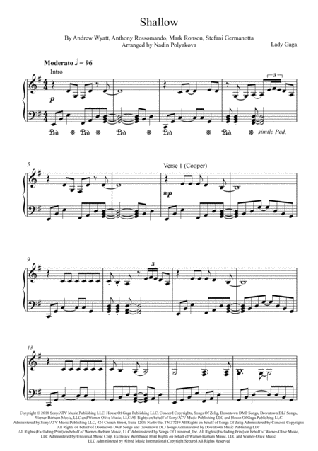 Shallow Piano Intermediate Page 2