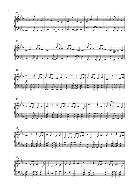 Shape Of You For Easy Piano Page 2