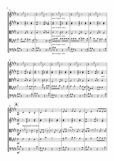 Shape Of You String Quintet String Orchestra Page 2