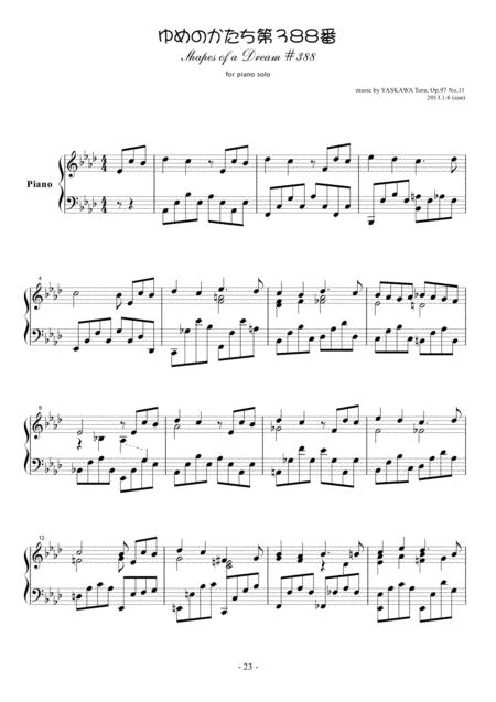 Shapes Of A Dream No 388 A Flat Major Op 97 No 11 Page 2