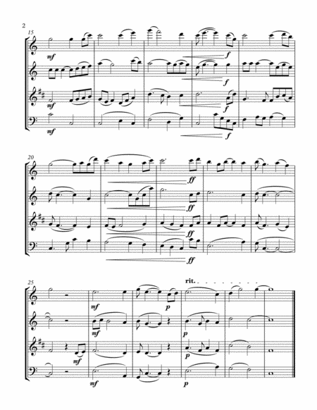 Shenandoah Wind Quartet Page 2