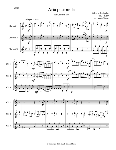 Shepherdess Song For Clarinet Trio Page 2