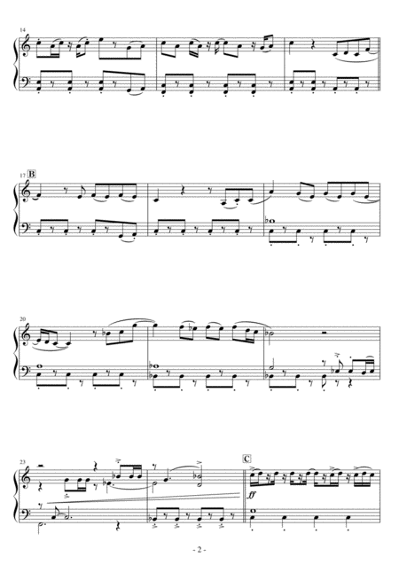 Short Ez Piano 199 Cant Stop The Feeling From Trolls Justin Timberlake Page 2