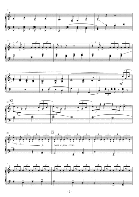 Short Ez Piano 243 For Christmas Adeste Fideles A La Aida Page 2