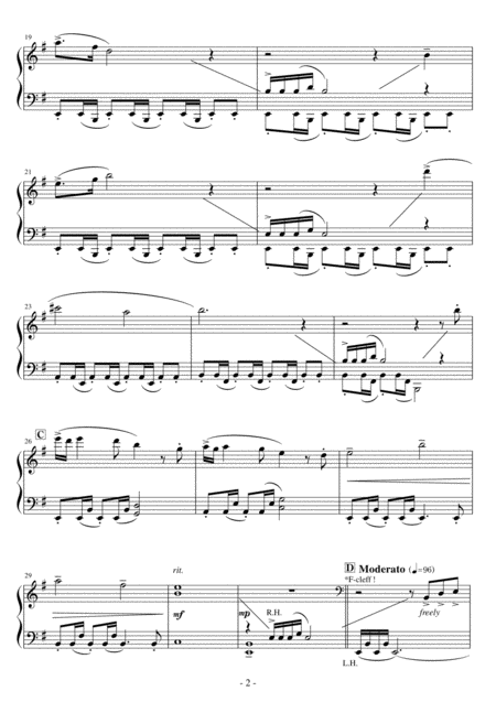 Short Ez Piano 352 Hang Em High Theme Page 2