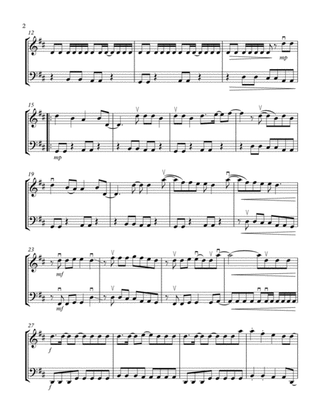 Shut Up And Dance Violin Cello Duet Walk The Moon Arr Cellobat Page 2