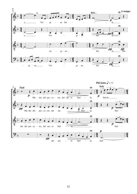 Si Ch Io Ti V Lodare Lauda For Choir Saatb A Cappella Page 2