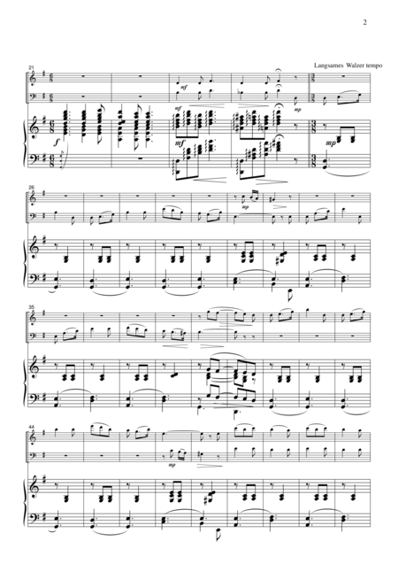 Sieczynsky Vienna City Of My Dreams For Piano Trio Ps001 Page 2