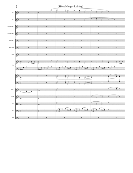 Silent Manger Lullaby Score And Parts Page 2