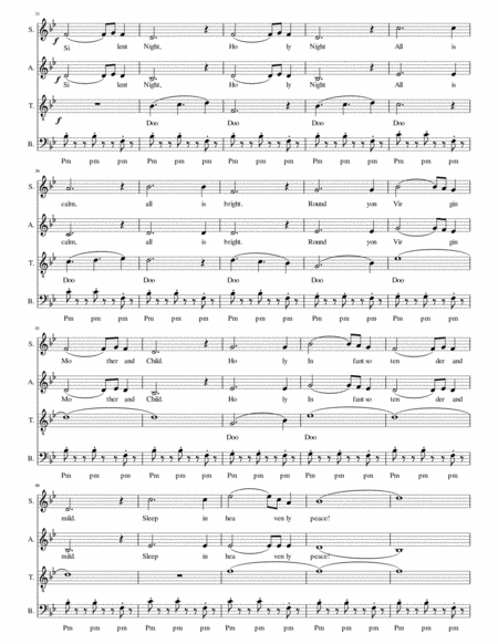 Silent Night Contemporary Version Page 2