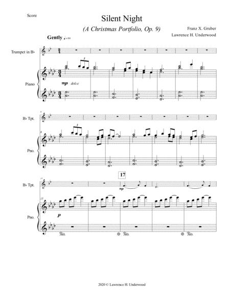 Silent Night For Solo Trumpet Page 2