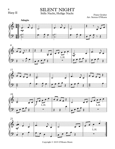 Silent Night Harp Ii Page 2