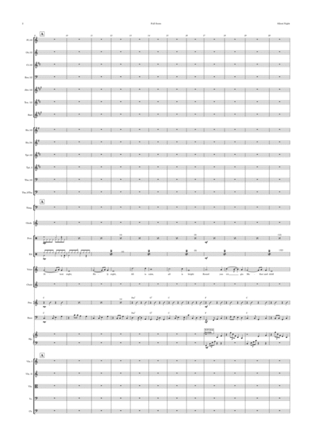 Silent Night Reggae Voice Choir And Pops Orchestra Key Of C Page 2