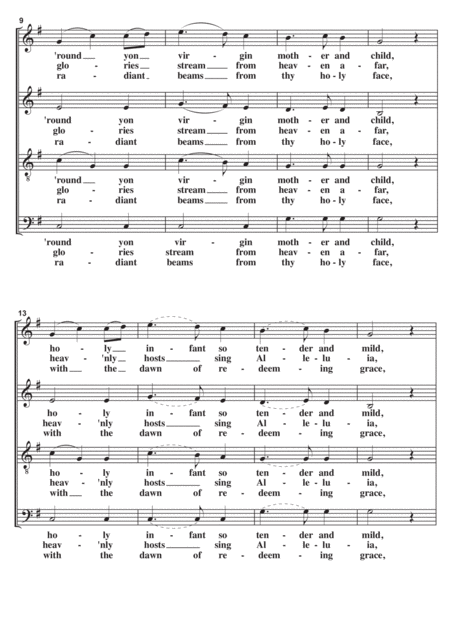 Silent Night Satb A Cappella Page 2