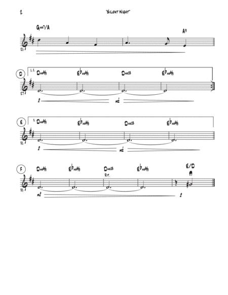 Silent Night Violin Piano D Major Page 2