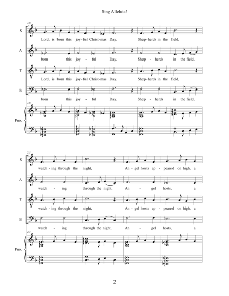 Sing Alleluia Page 2