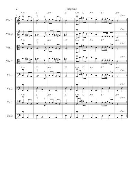 Sing Noel Pat A Pan For Strings Page 2