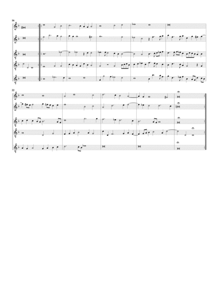 Sir Henry Umptons Funerall 9 1604 Arrangement For 5 Recorders Page 2