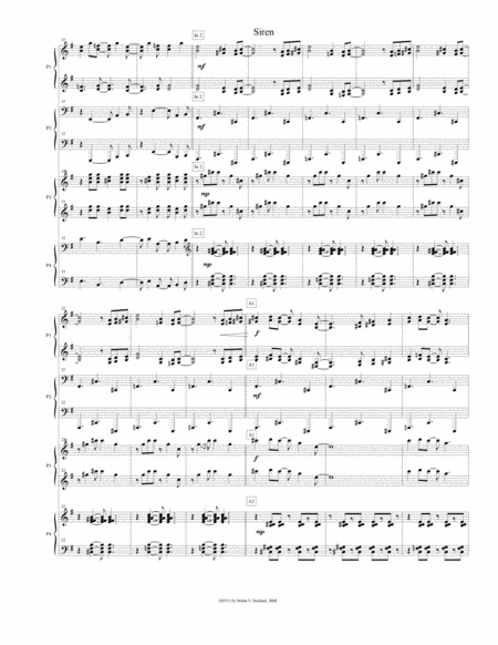 Siren For Piano Quartet 2 Piano 8 Hands Page 2