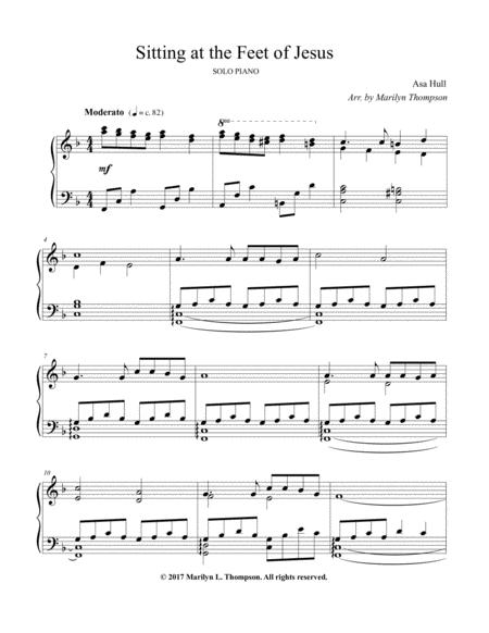 Sitting At The Feet Of Jesus Solo Piano Pdf Page 2