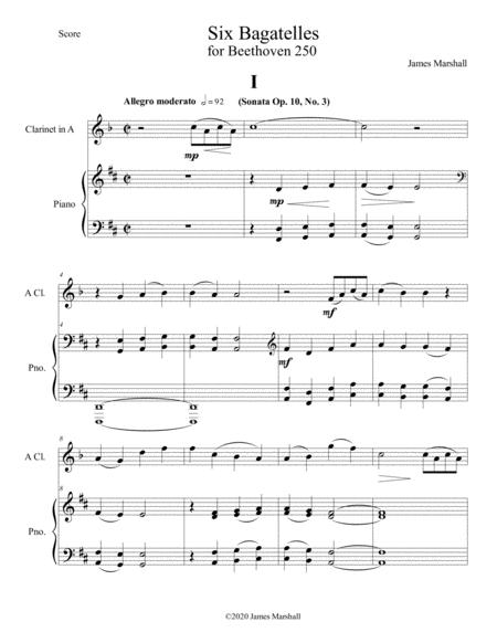 Six Bagatelles For Beethoven 250 Page 2