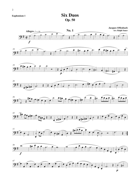 Six Duos For Euphoniums Page 2