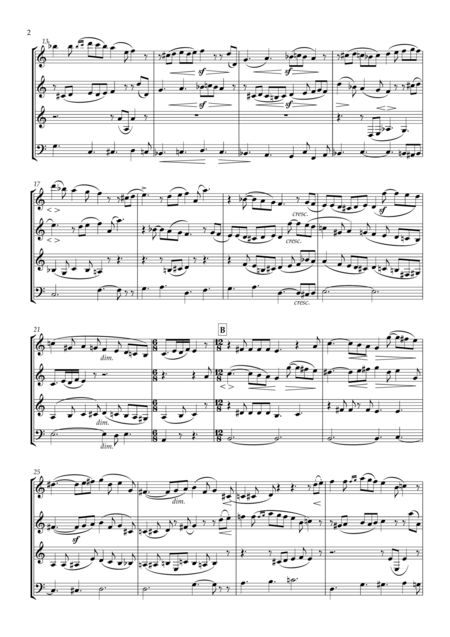 Six Etudes In Canonic Form Op 56 No 2 For Wood Quartet Page 2