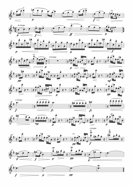 Slavonic Dance No 2 Op 72 For Saxophone Quartet Page 2