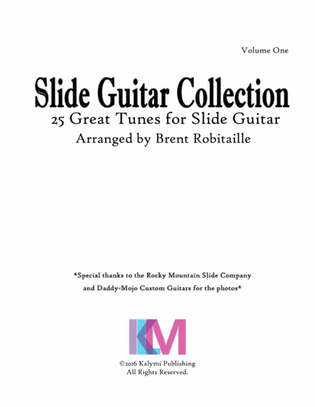 Slide Guitar Collection 25 Great Tunes For 6 String Standard Tuning Page 2