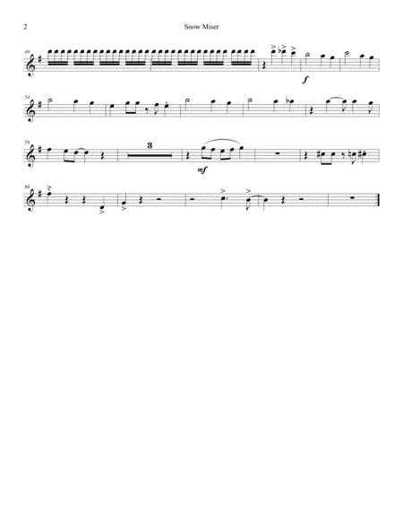 Snow Miser For String Quartet Page 2