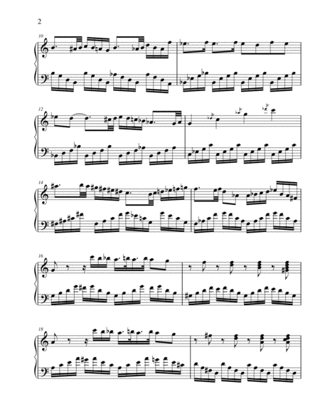 Solo For Virtuoso Piano In C Major Page 2