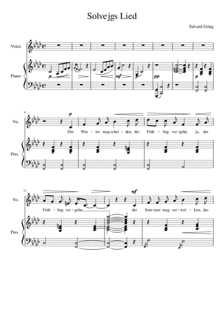Solvejgs Lied Ab Major Page 2